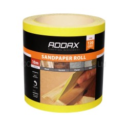 Addax Sandpaper Roll 10m Yellow